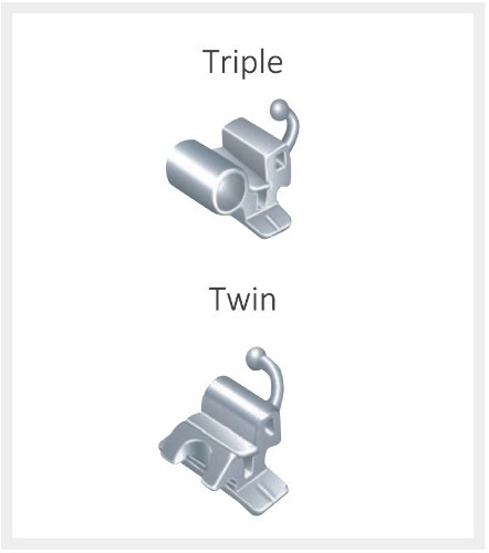 [Weldable Buccal Tubes(S.W.A)  6번 Triple / Twin  1pkg(5ea)