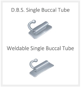 [Standard Buccal Tubes) Weldable / D.B.S  1pkg(10ea)