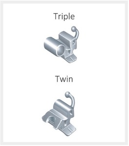 [Weldable Buccal Tubes(S.W.A)  6번 Triple / Twin  1pkg(5ea)